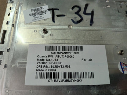 TECLADO HP DV6, REFERENCIA: AEUT3P00060,