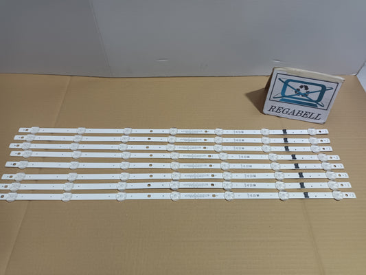 LG65UR78006LK, KIT TIRAS LED nuevas, (ref,103)