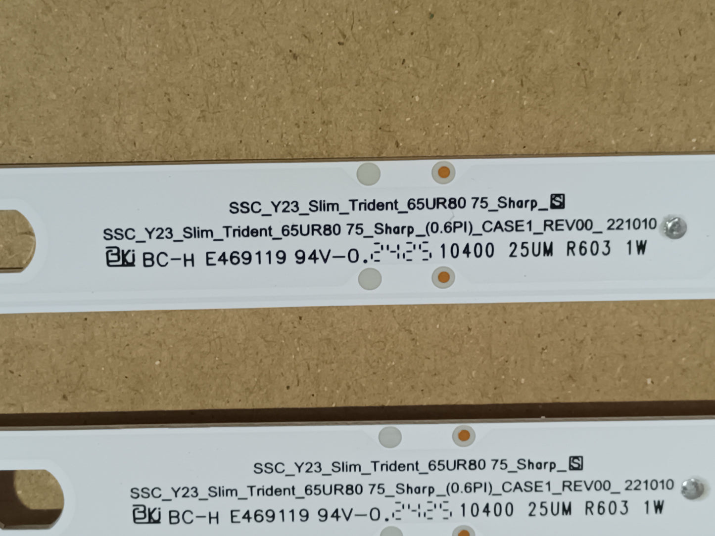 LG65UR78006LK, KIT TIRAS LED nuevas, (ref,103)