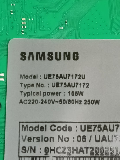 BN44-01056A, NUEVA SIN USAR, de tv SAMSUNG UE75AU7172U
