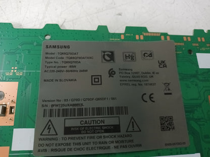 SAMSUNG TQ65Q70DAT, componentes TV NUEVOS, ref-146