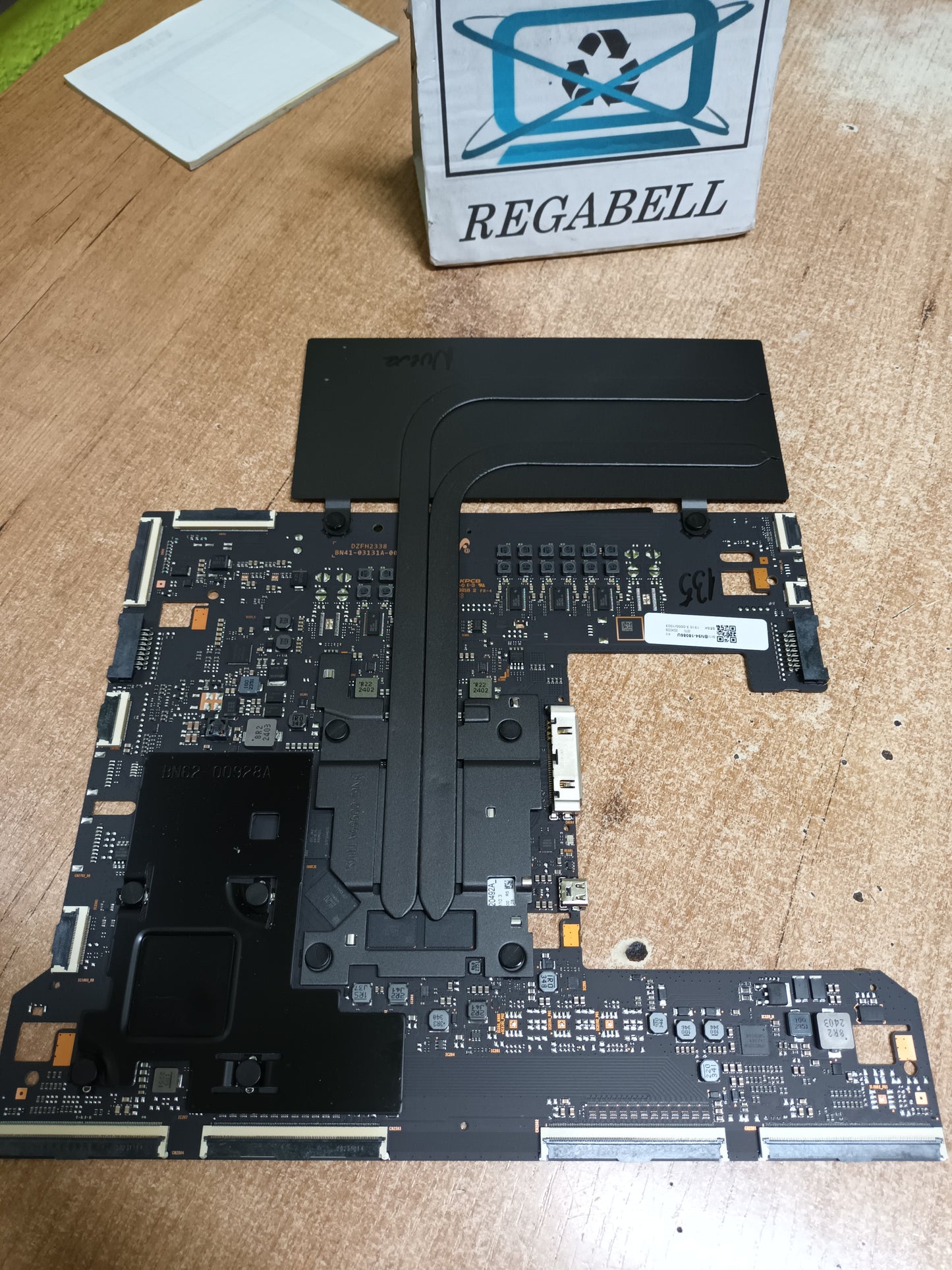 Placa main, BN94-18086U, de tv SAMSUNG TQ85QN800 NUEVA SIN USAR