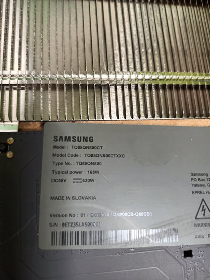 PLACA T-COM, BN41-03125A, NUEVA SIN USAR, de TV SAMSUNG TQ85QN800,