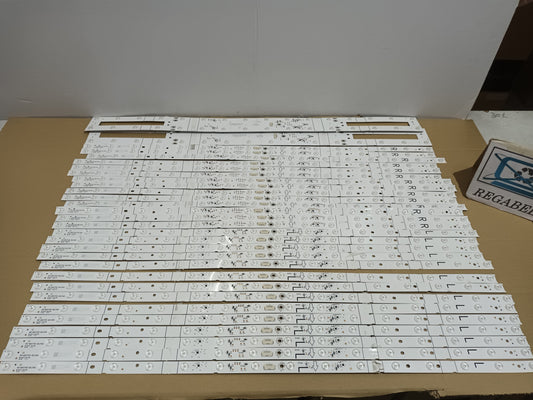 TCL 65C805, KIT TIRAS LED nuevas, (ref,139)