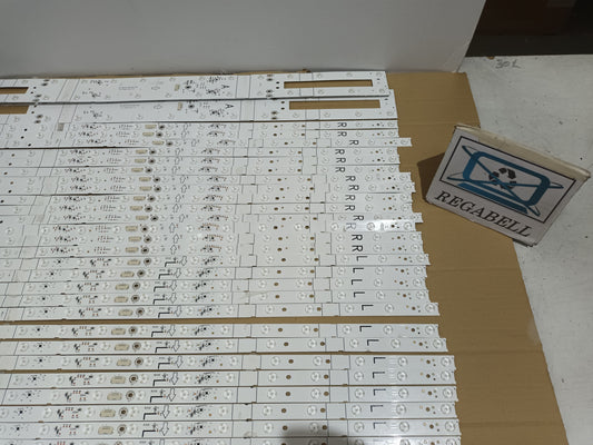 TCL 65C805, KIT TIRAS LED nuevas, (ref,139)