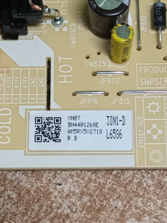BN44-01268E, NUEVA SIN USAR, de TV SAMSUNG UE65DU7172U,