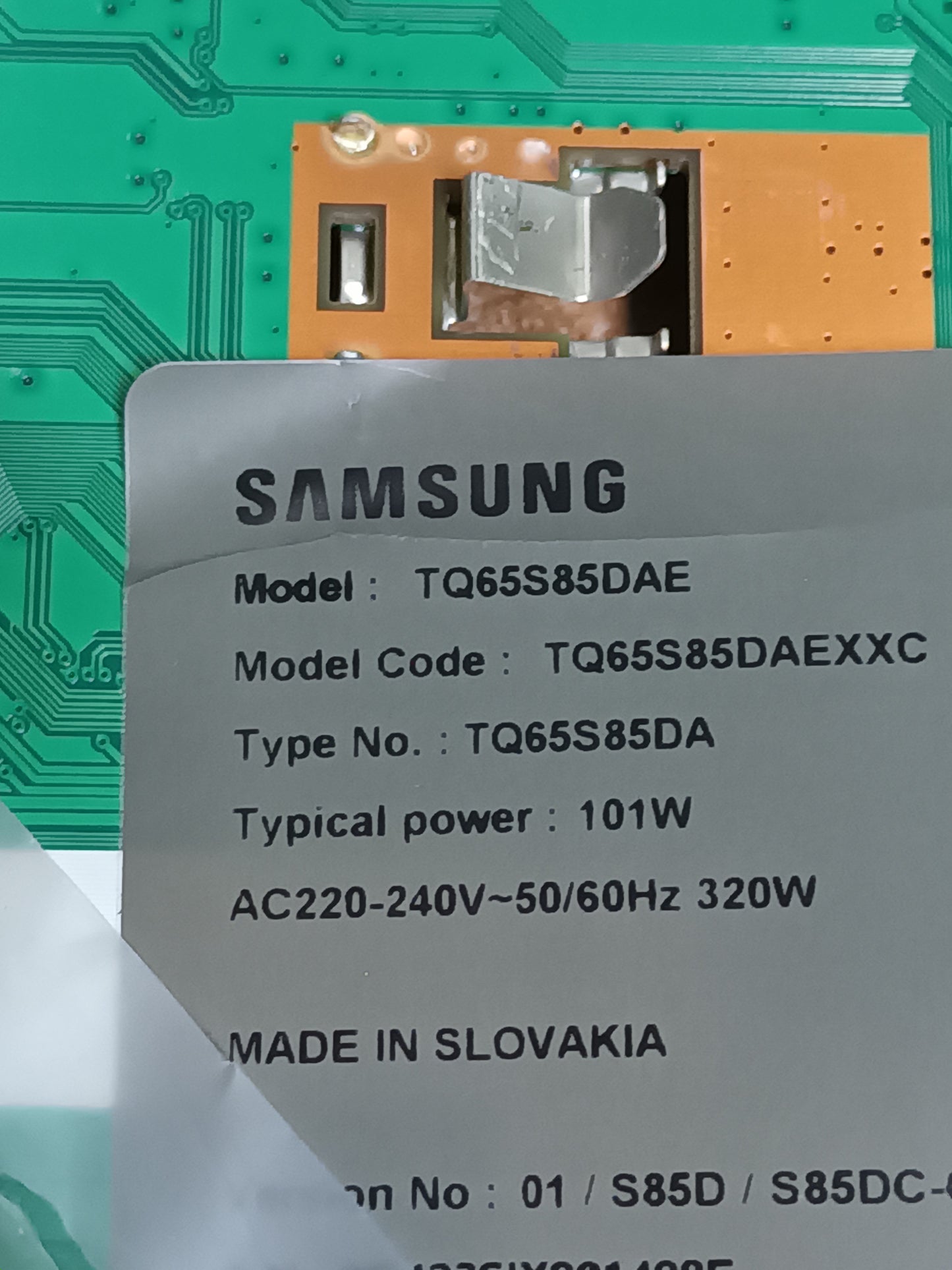 BN44-01272A, de SAMSUNG TQ65S85DAE, NUEVA