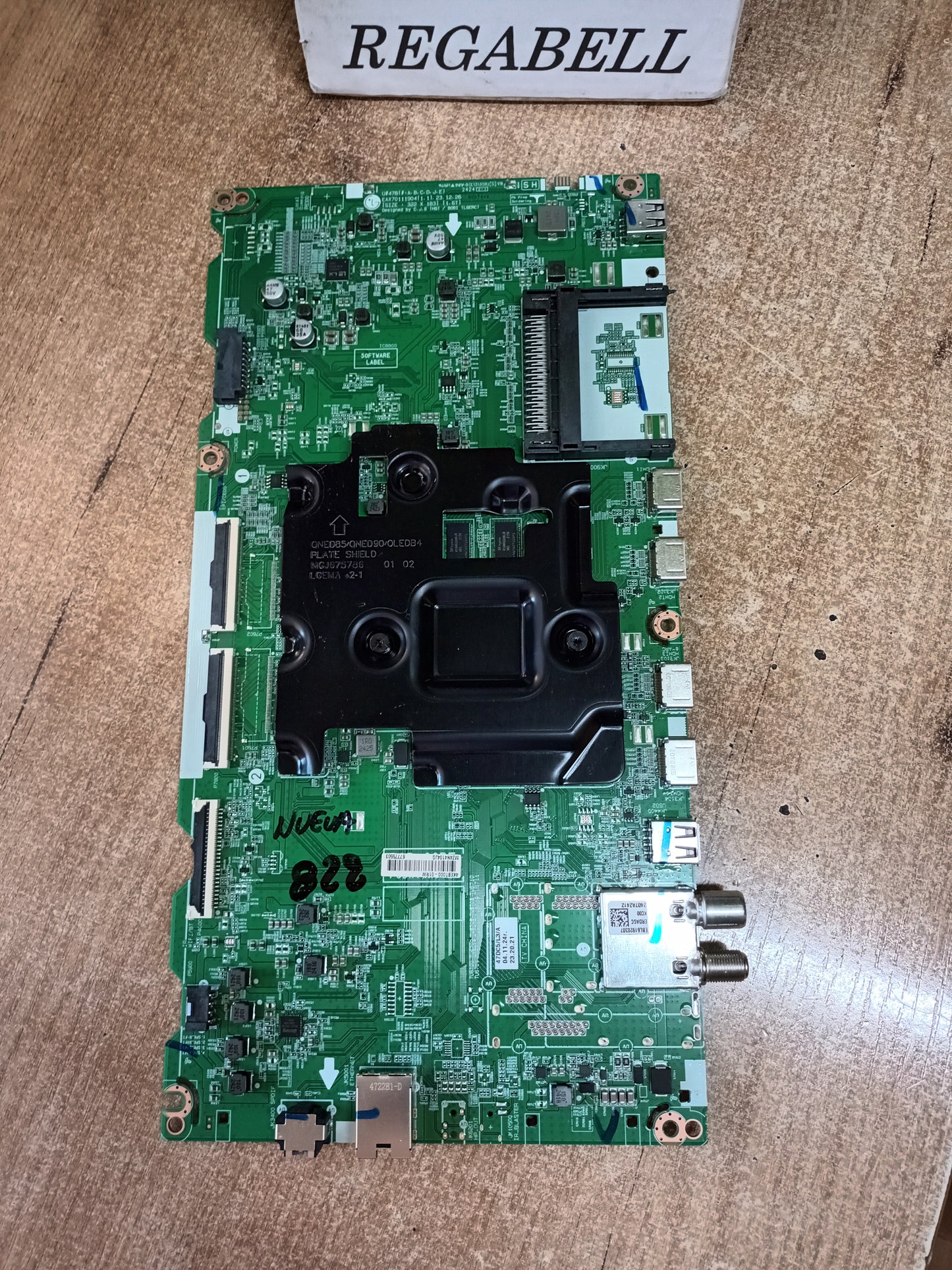 Placa main, AEX70111904(1.1) de tv LG65QNED87T6B, NUEVA SIN USAR