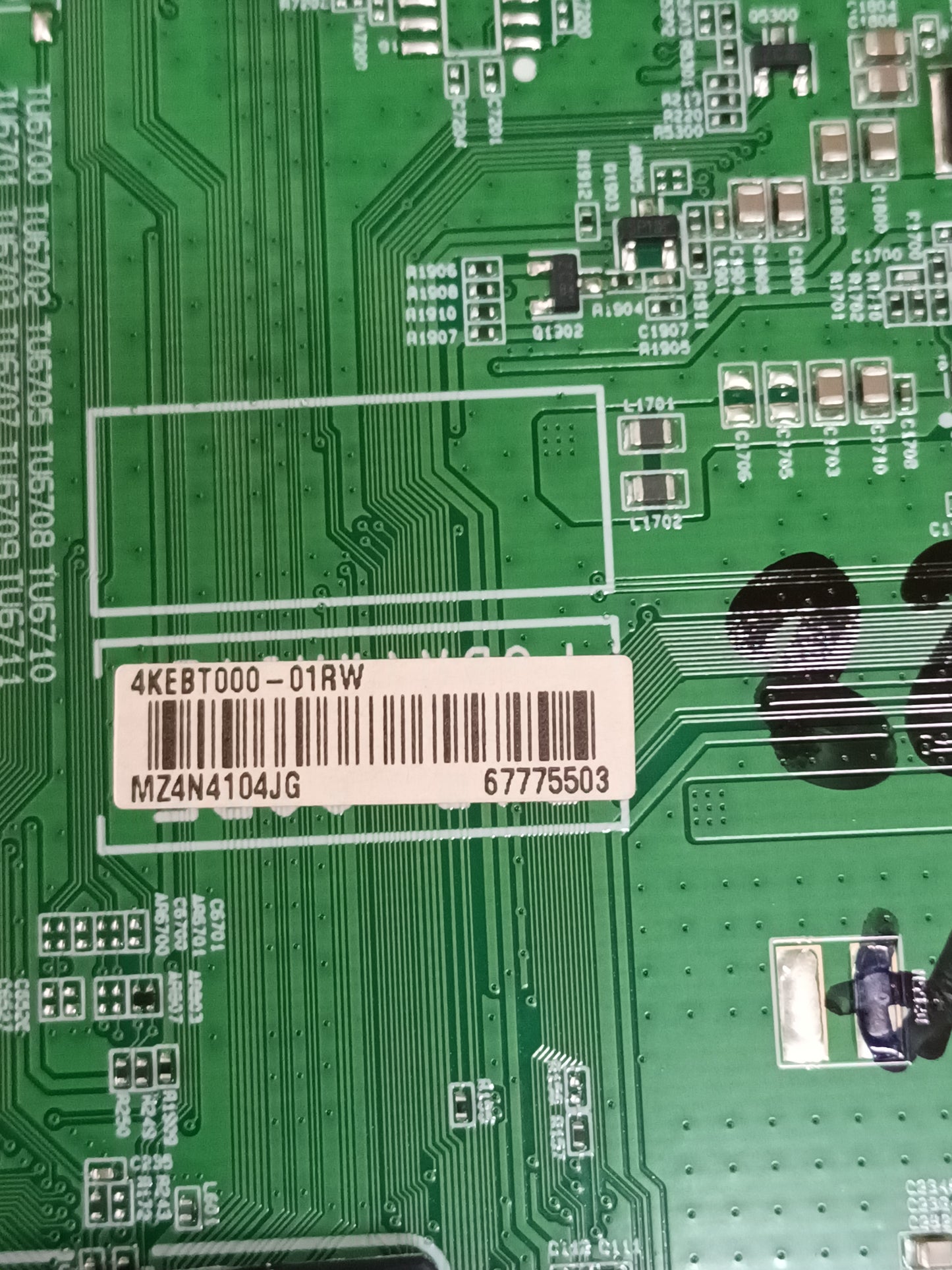 Placa main, AEX70111904(1.1) de tv LG65QNED87T6B, NUEVA SIN USAR