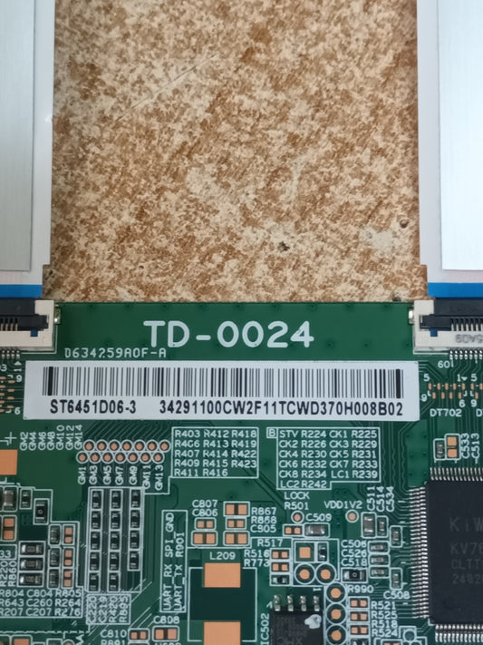 PLACA T-COM, TD-0024, NUEVA SIN USAR, de TV PHILIPS 65PUS8319/12