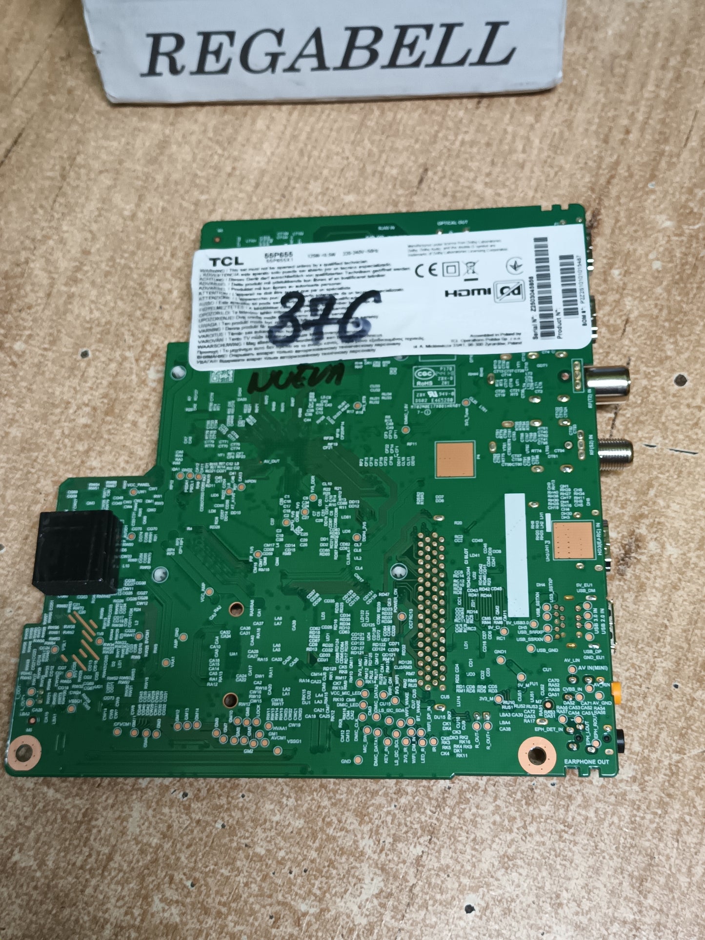 Placa main, TD.RT2851AT.771 (T) de tv TCL 55P655, NUEVA SIN USAr