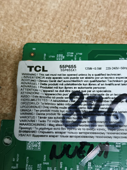 Placa main, TD.RT2851AT.771 (T) de tv TCL 55P655, NUEVA SIN USAr