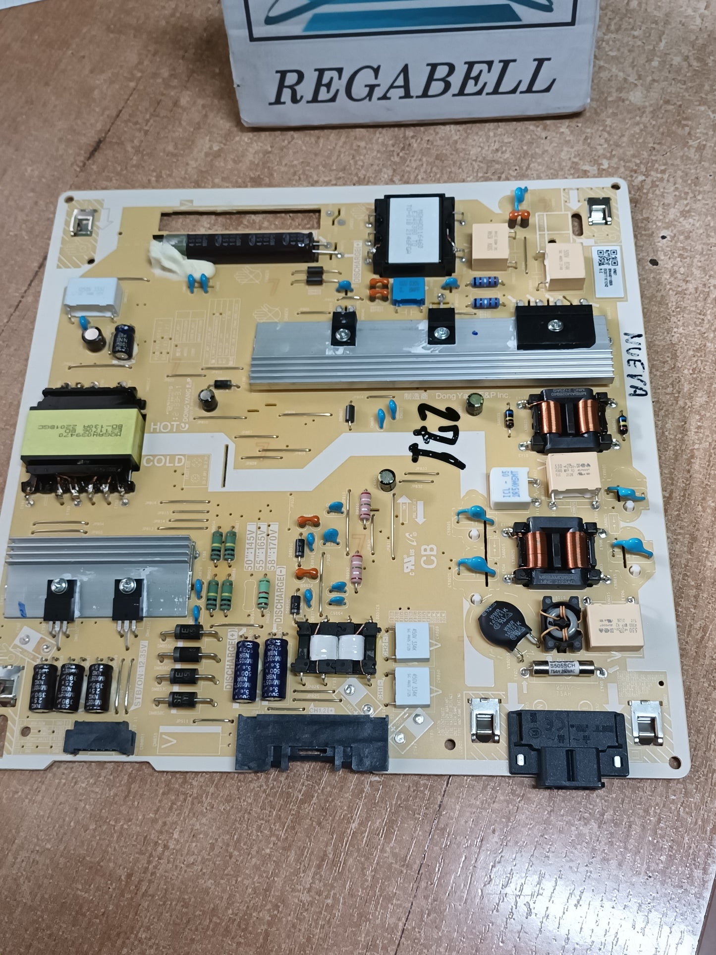 BN44-01100A, de tv SAMSUNG QE50Q60AAU, NUEVA SIN USAR,