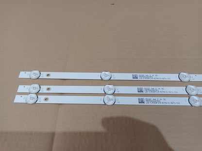 PEAQ PTV-40F-5024C, KIT TIRAS LED nuevas,