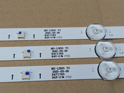 PEAQ PTV-40F-5024C, KIT TIRAS LED nuevas,