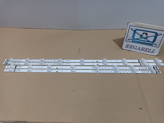 TCL 65P655, KIT TIRAS LED nuevas,