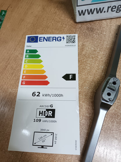 PIE, SOPORTE DE TV HAIER H50K85EUX, NUEVO (ref-223