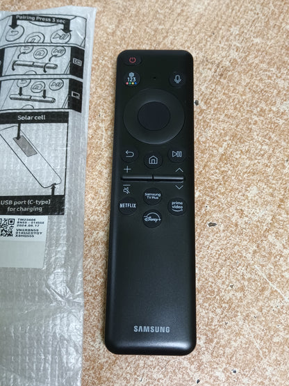 MANDO TV SAMSUNG, control por voz y carga solar