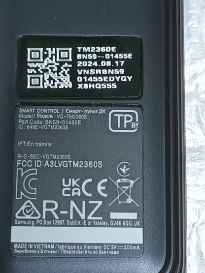 MANDO TV SAMSUNG, control por voz y carga solar