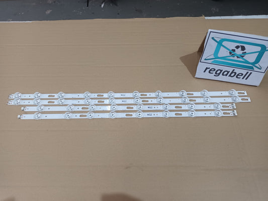 TU55DU7175U SAMSUNG, KIT 4 TIRAS LED (ref,351)