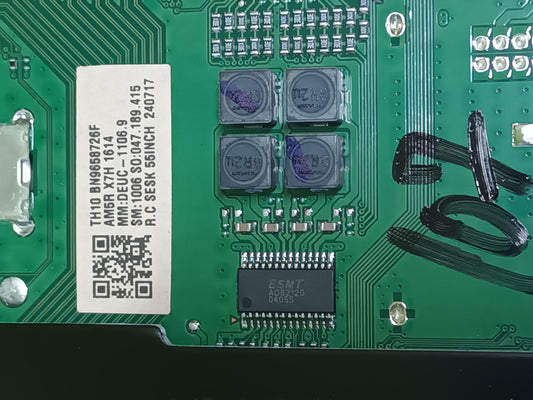Placa main, BN96-58726F, de tv SAMSUNG TU55DU7125U NUEVA SIN USAR,