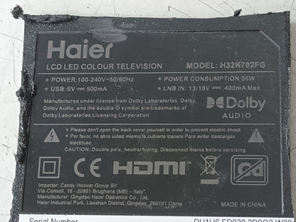 KIT 2 tiras de retroiluminación de HAIER H32K702FG