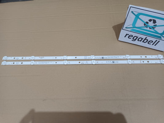 KIT 2 tiras de retroiluminación de TOSHIBA 32WV2E63DG,