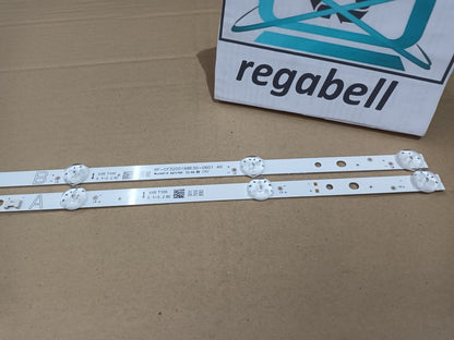 KIT 2 tiras de retroiluminación de TOSHIBA 32WV2E63DG,