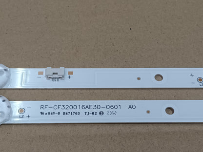 TOSHIBA 32WV2E63DG, KIT TIRAS LED nuevas,(ref-354)
