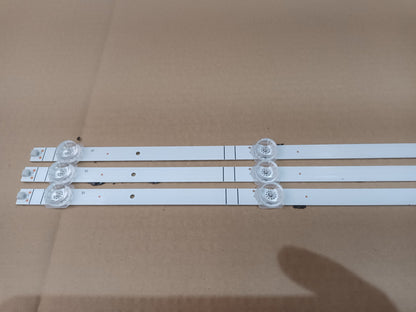 HISENSE 43A6EG, KIT 3 TIRAS LED (ref,356)