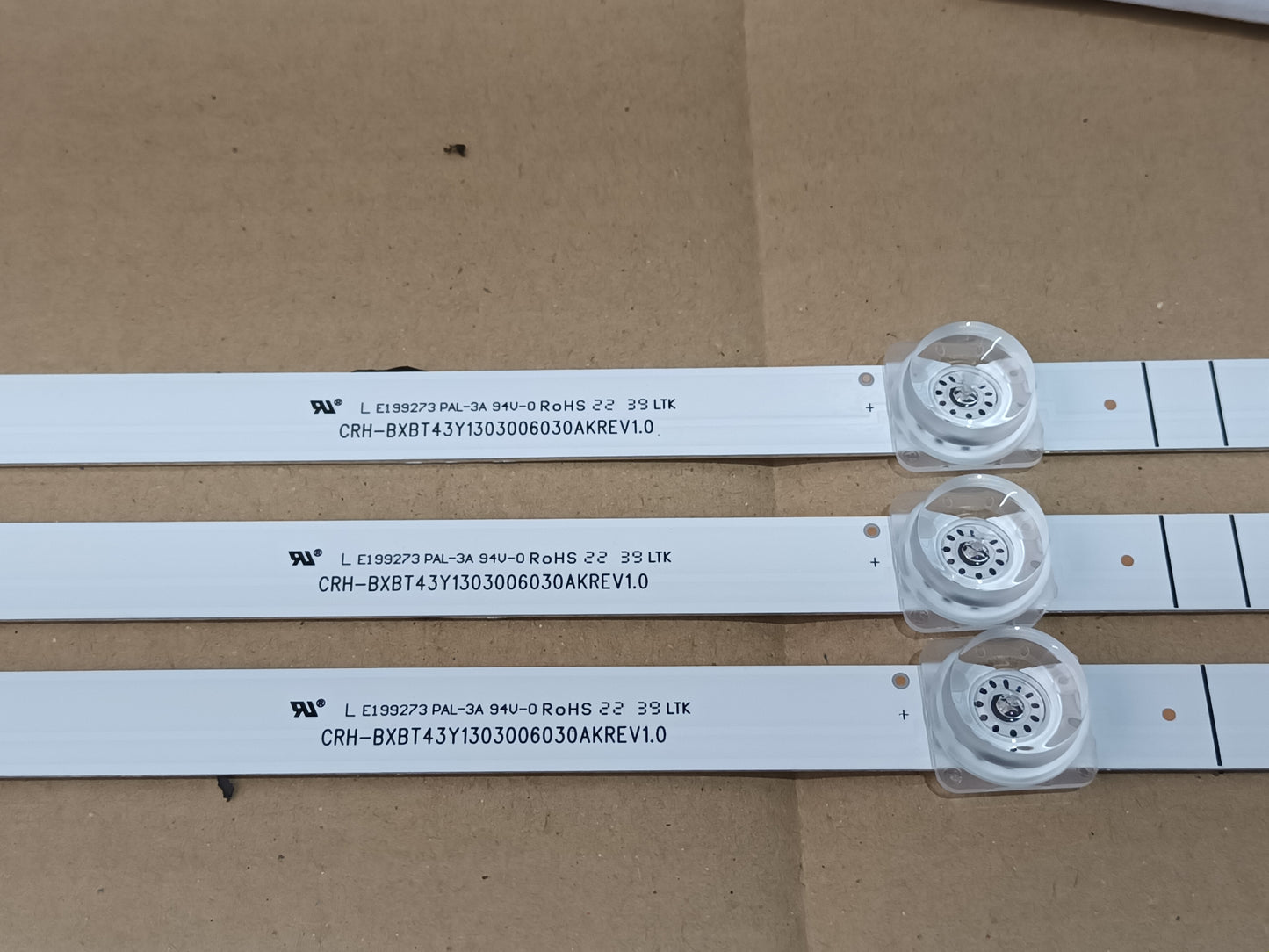 HISENSE 43A6EG, KIT 3 TIRAS LED (ref,356)