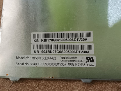 TECLADO DE P. BELL TJ 76, MODELO: MP-07F36E0-4424,