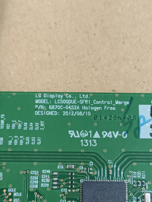 6870C-0452A, de LG42LN570S