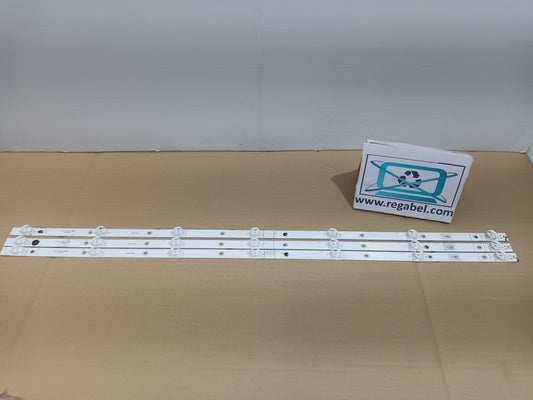 tv HISENSE H43A6140 kit tiras de led (ref-6)