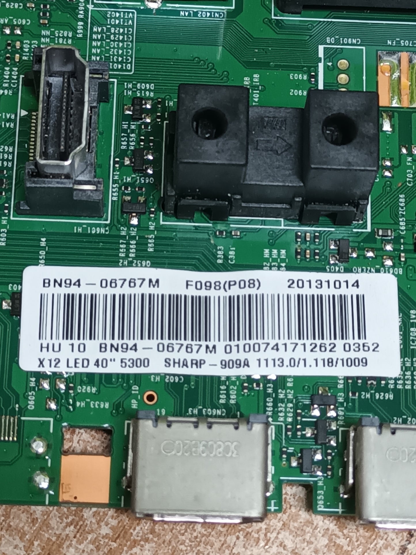 BN94-06767M, PLACA MAIN SAMSUNG, (ref.40)