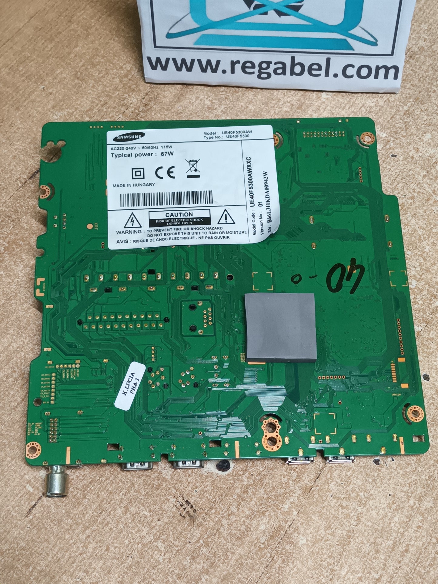 BN94-06767M, PLACA MAIN SAMSUNG, (ref.40)