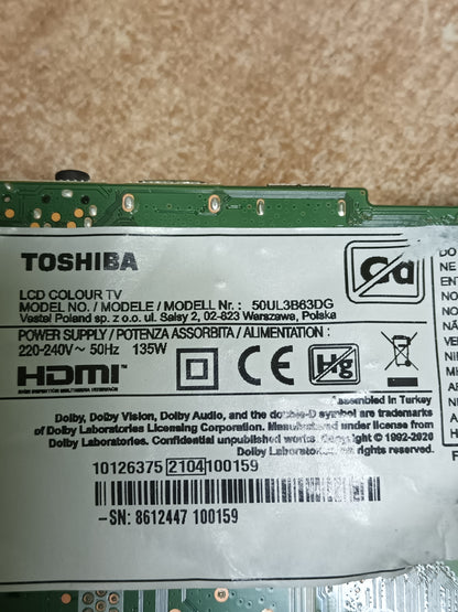 17MB230, PLACA MAIN TOSHIBA (ref-257)