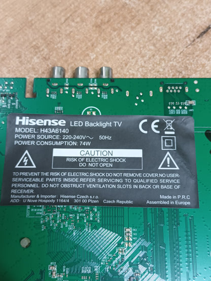 PIES TV HISENSE H43A6140, (ref. 61)