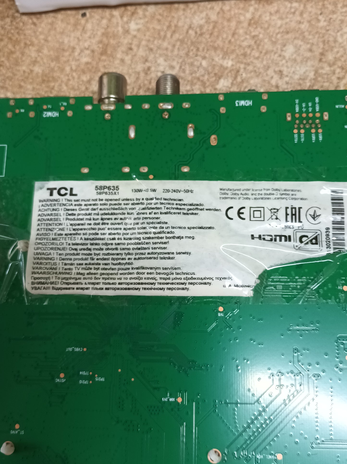 40-R51MPD-MAC2HG, PLACA MAIN, (ref-354)
