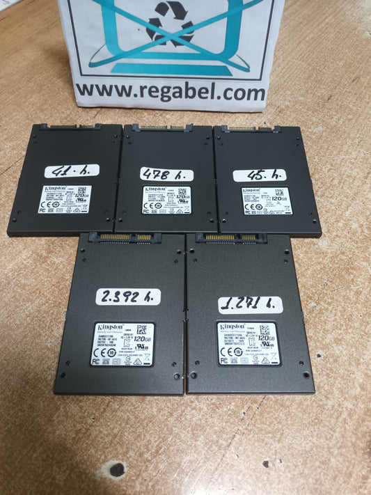 LOTE DE 5 DISCOS SOLIDOS SSD 120gb,