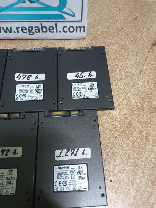 LOTE DE 5 DISCOS SOLIDOS SSD 120gb,