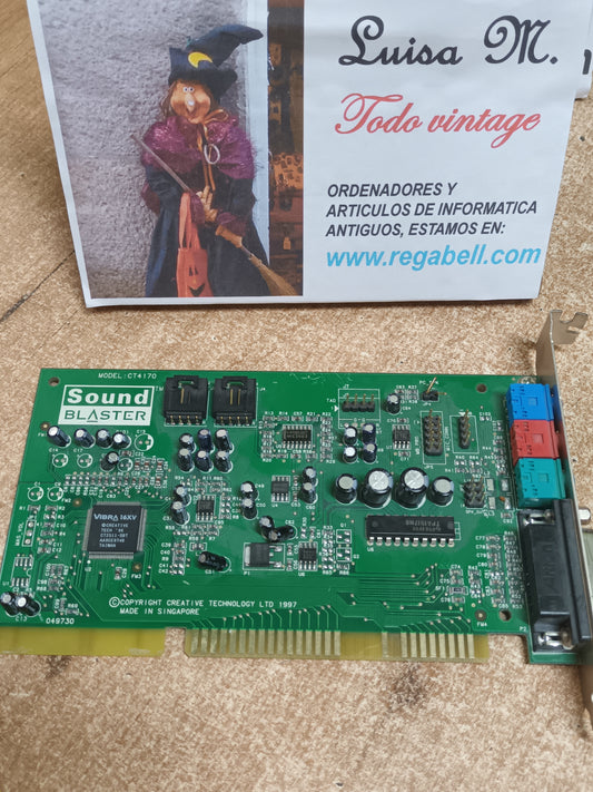 Sound Blaster 16 tarjeta sonido CT4170