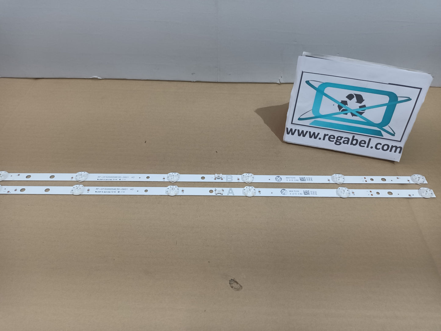 Kit 2 tiras LED Toshiba 32L3163DG