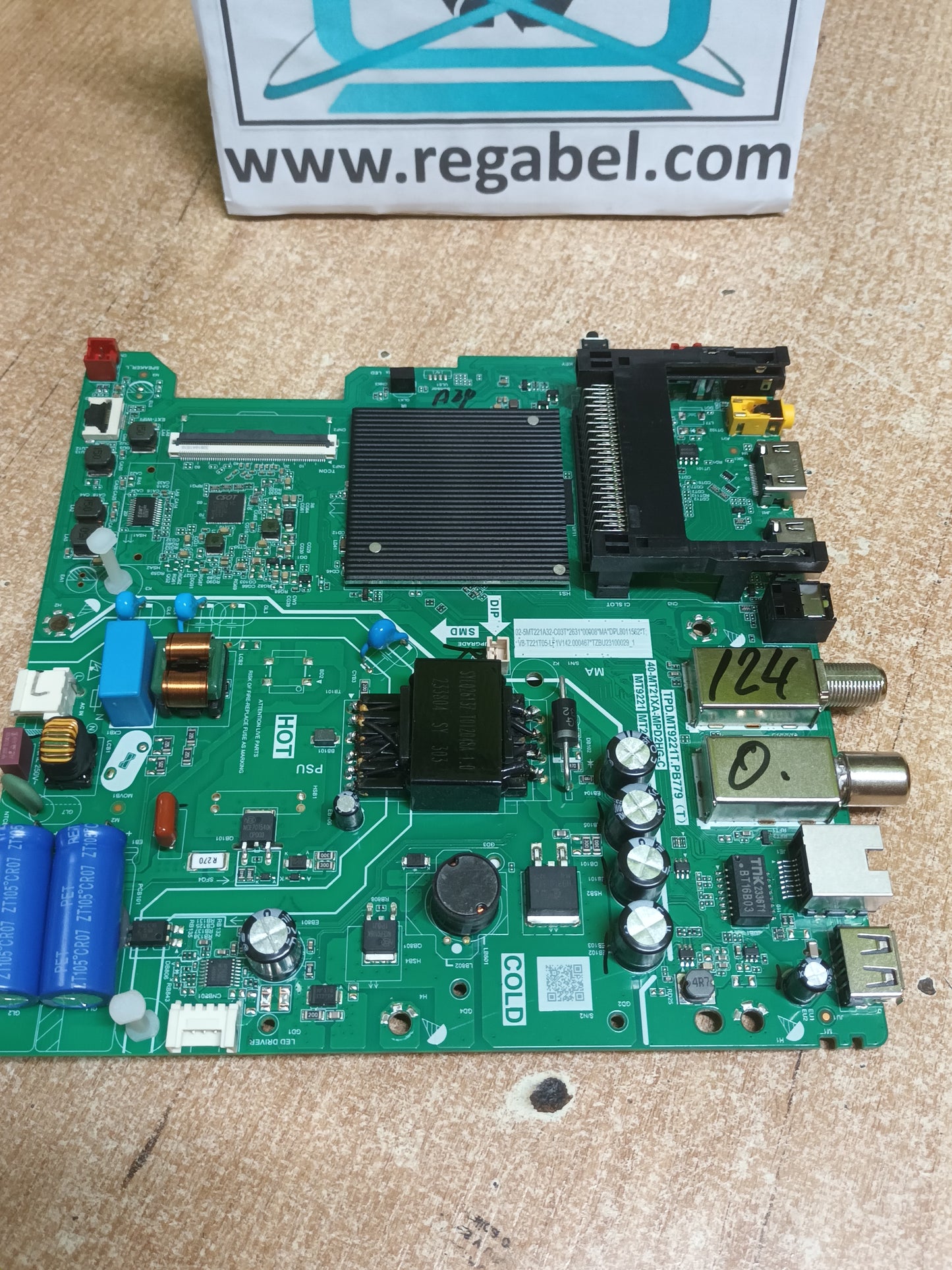 40-MT21XA-MPD2HG-C, PLACA MAIN, (M-124)