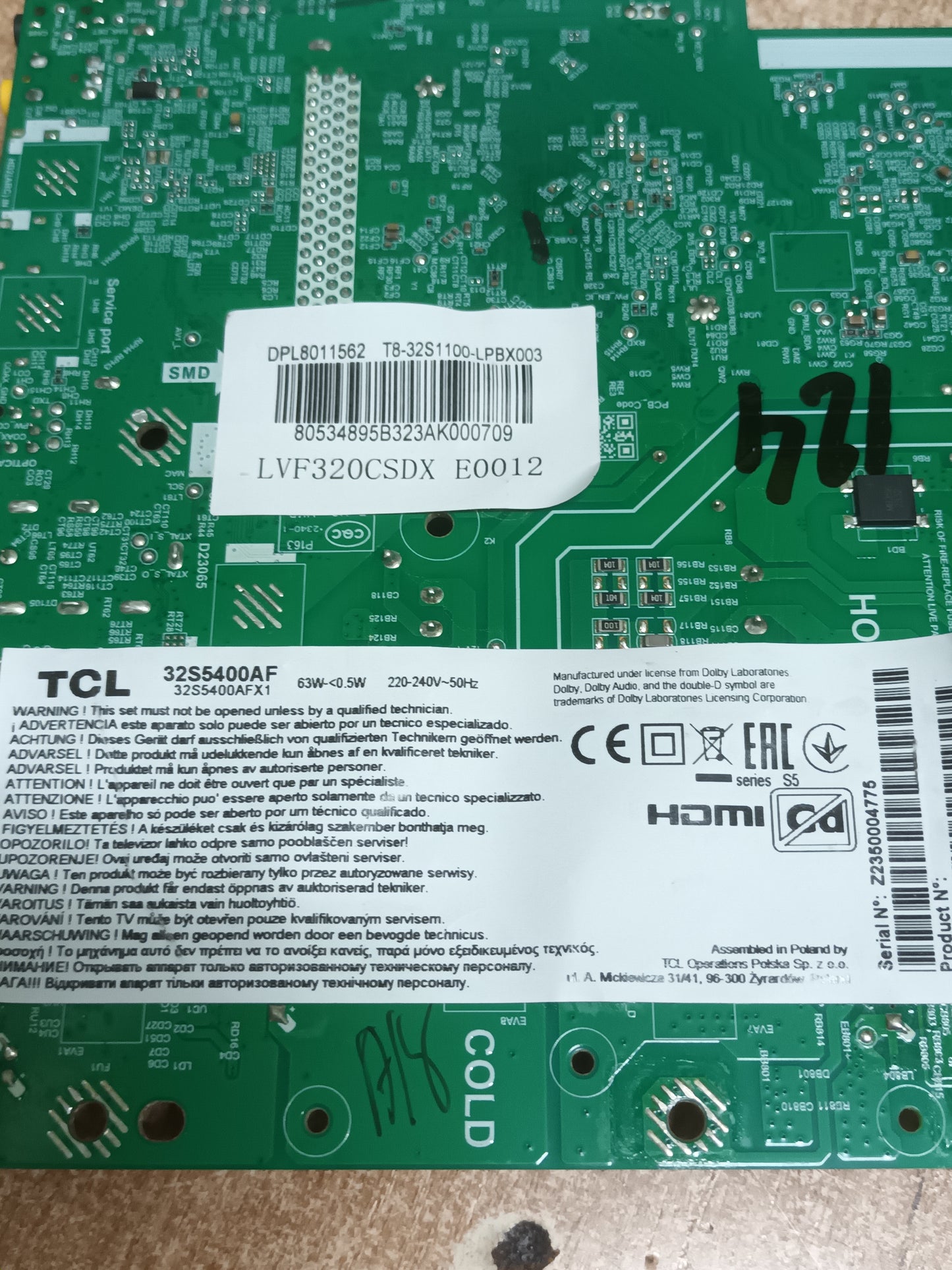 40-MT21XA-MPD2HG-C, PLACA MAIN, (M-124)