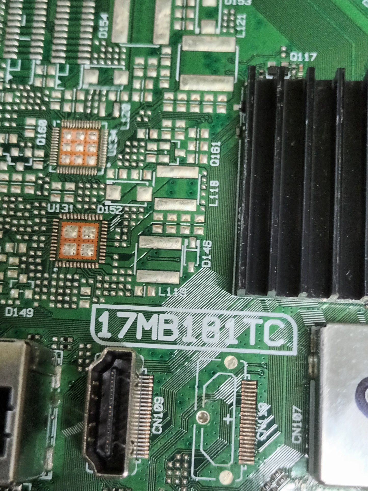 17MB181TC, PLACA MAIN TOSHIBA, ref-132