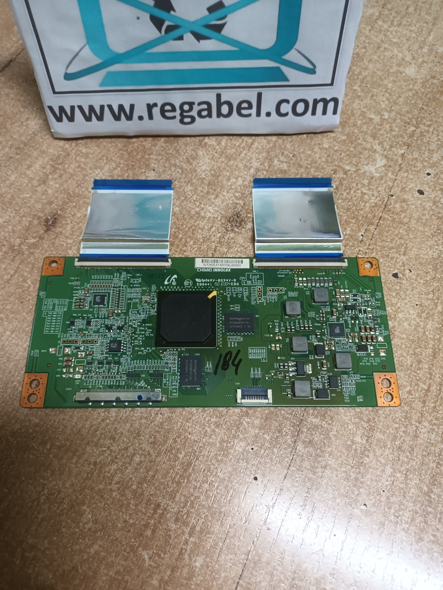 placa tcom, Hisense LTDN50K680XW (Ref. 184)