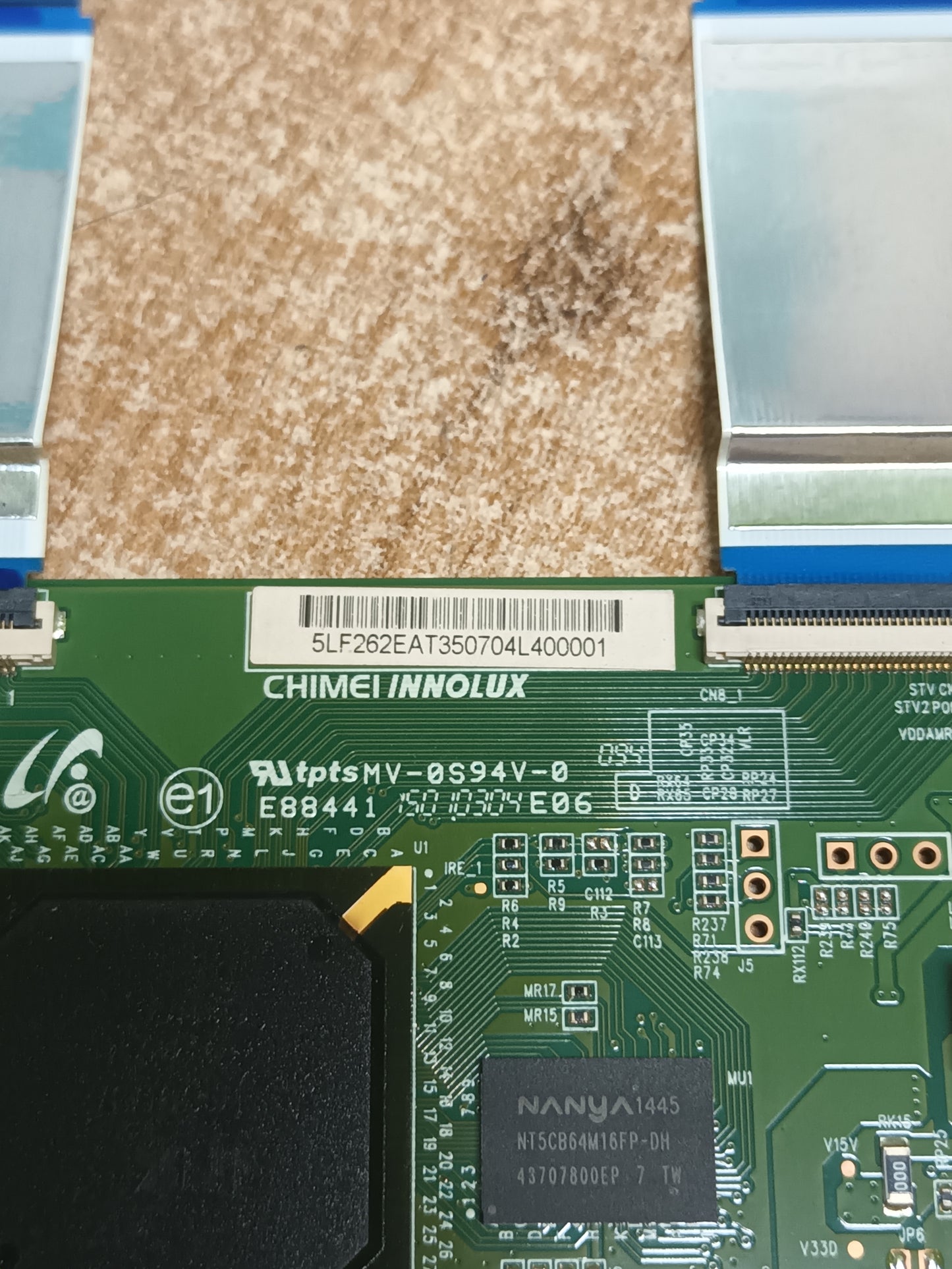 placa tcom, Hisense LTDN50K680XW (Ref. 184)