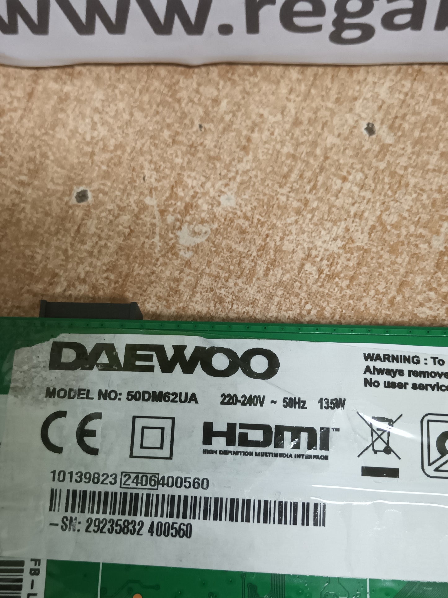 17MB185Y PLACA MAIN DE TV DAEWOO, ref-221