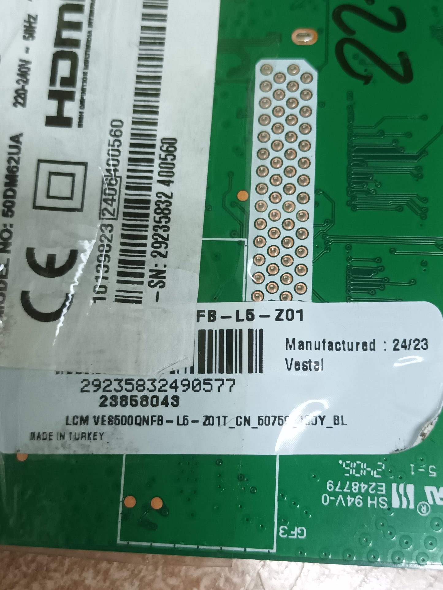17MB185Y PLACA MAIN DE TV DAEWOO, ref-221